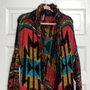 Free People Wrap Sweater Coat